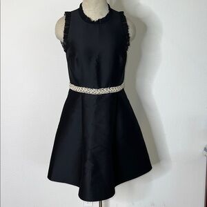 Kate Spade New York Pearl Crystal Mikado Dress